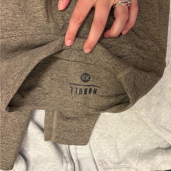 NOBULL Brown Heathered Leggings - Picture 2 of 3